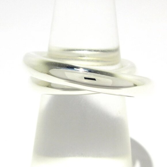 Auth HERMES Vertige - Silver Ring - Picture 5 of 6
